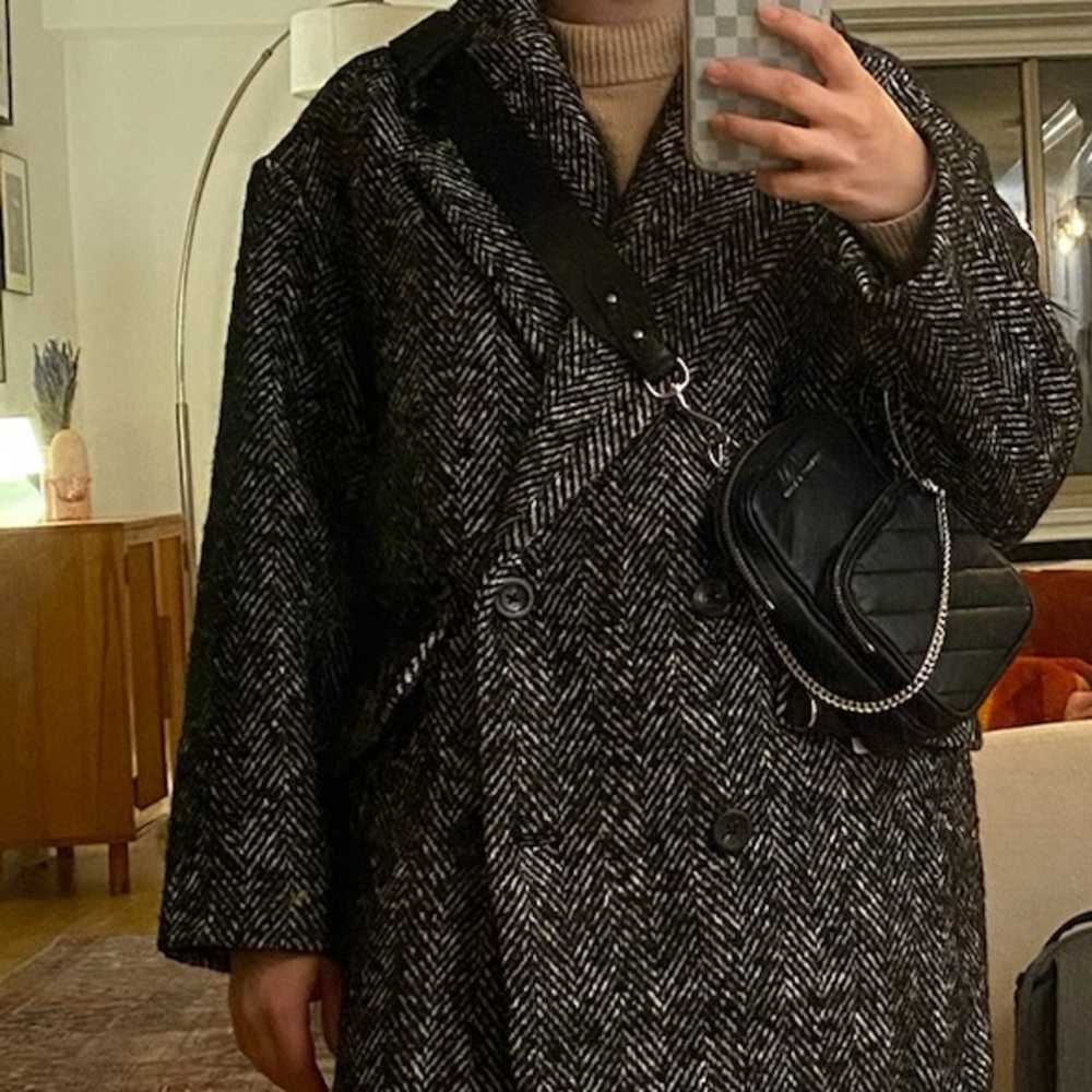 Charles & Keith Black Crossbody Bag